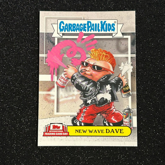 2022 TOPPS INTERNATIONAL TRADING CARD DAY GARBAGE PAIL KIDS: NEW WAVE DAVE GPK0S1-13 - NM