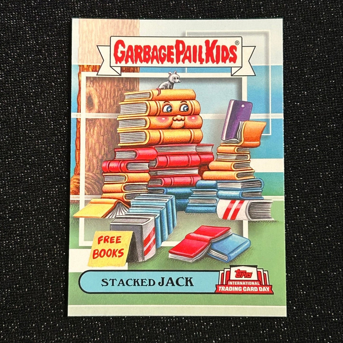2022 TOPPS INTERNATIONAL TRADING CARD DAY GARBAGE PAIL KIDS: STACKED JACK GPKB-11 - NM