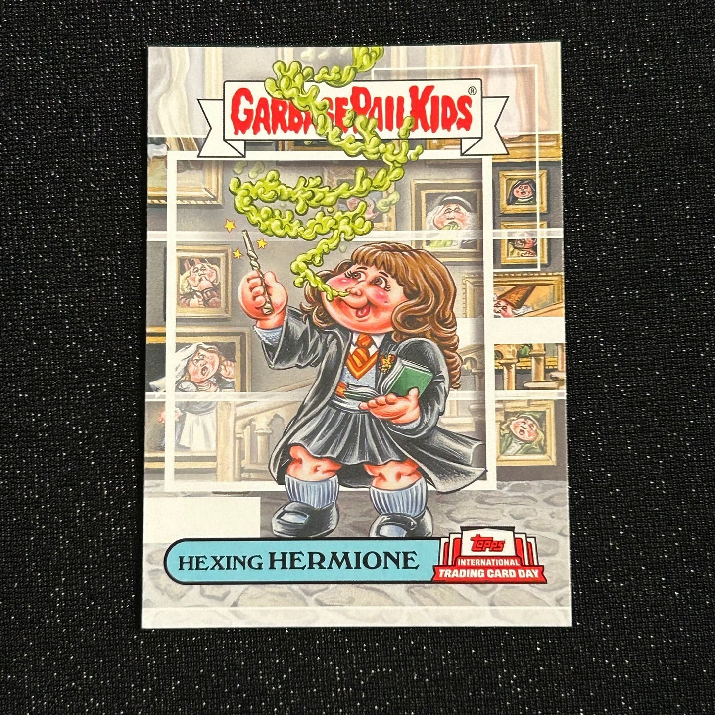 2022 TOPPS INTERNATIONAL TRADING CARD DAY GARBAGE PAIL KIDS: HEXING HARMIONE GPKB-7 -NM