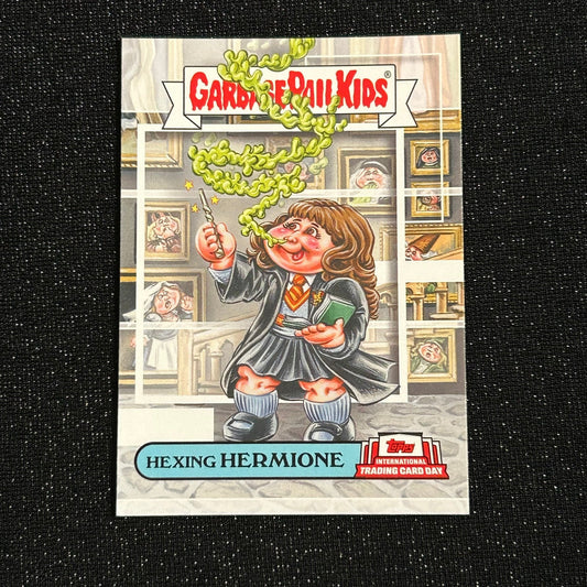2022 TOPPS INTERNATIONAL TRADING CARD DAY GARBAGE PAIL KIDS: HEXING HARMIONE GPKB-7 -NM