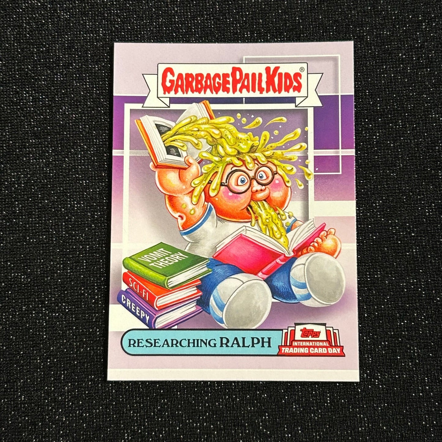 2022 TOPPS INTERNATIONAL TRADING CARD DAY GARBAGE PAIL KIDS: RESEARCHING RALPH GPKB-1 - LP