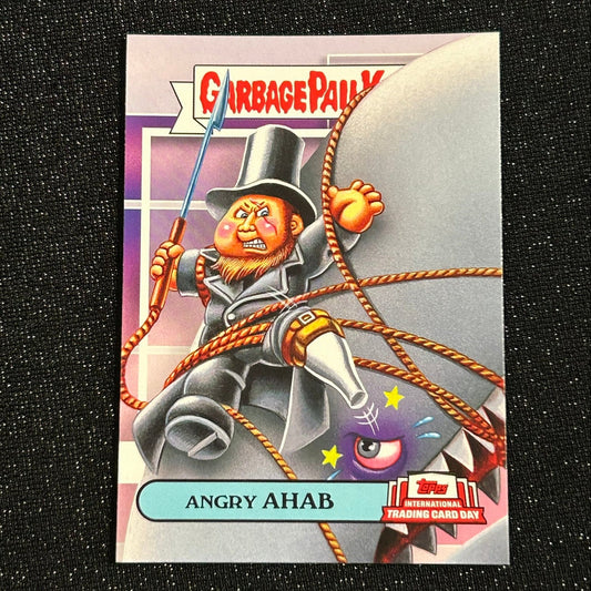 2022 TOPPS INTERNATIONAL TRADING CARD DAY GARBAGE PAIL KIDS: ANGRY AHAB GPKB-4 - NM